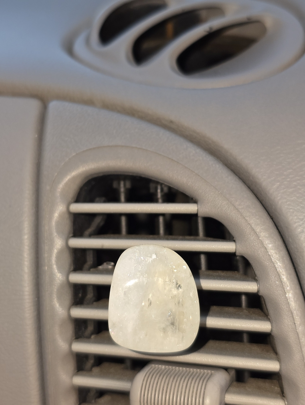 Citrine Crystal Car Air Vent Clip